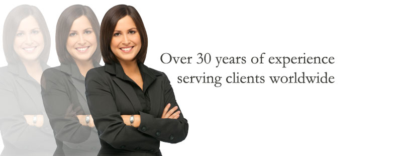 Over 30 years of experience serving clients worldwide